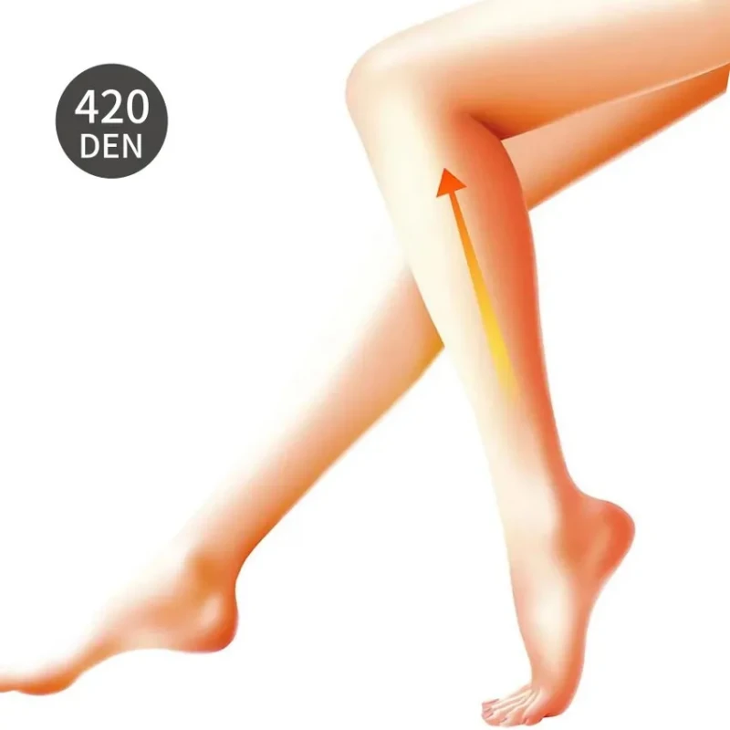 Strumpfhose mit abgestufter Kompression, 420D